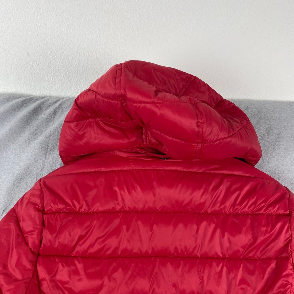 Barbour womens Coastal Collection Jacket 8 Quilted Red pockets NEW - Picture 10 of 16